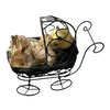 Vintage Fetus in Metal Carriage