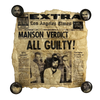 Vintage Serial Killer Newspaper with Magnets