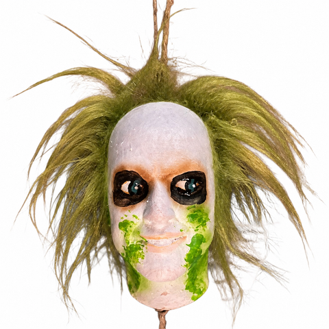 Mini Mischievous Ghost Shrunken Head