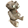 Rustic Articulated Siamese Bear Doll
