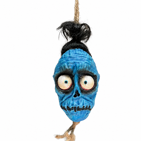 Mini Blue Bob Shrunken Head