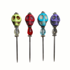 Multi-Color Skull Voodoo Pin Set of 4
