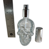 Single 120ml Glass Skull Spray Bottle