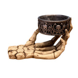 Skeleton Hand Tealight Candle Holder