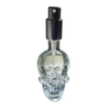 Single 50ml Glass Skull Spray Bottle